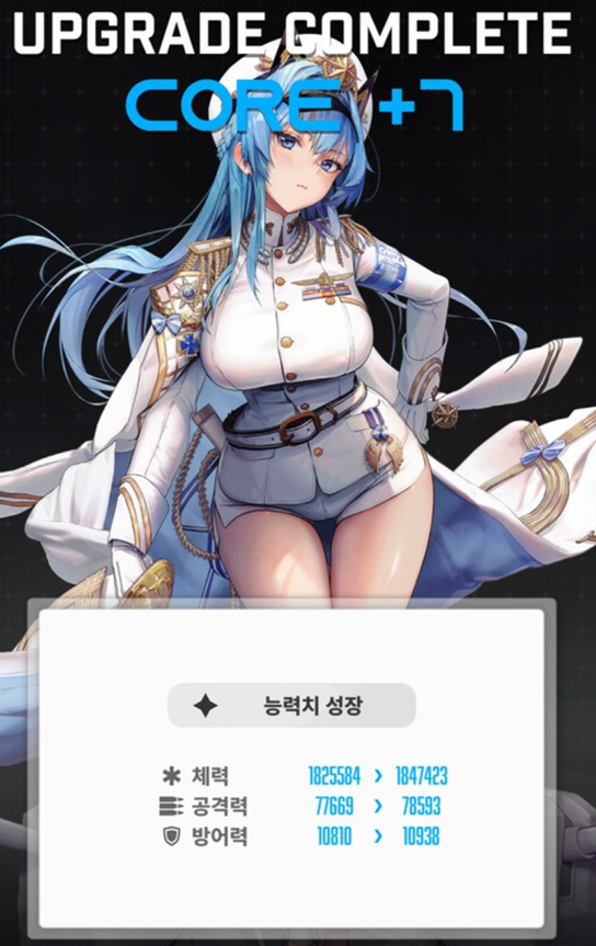 니케 전투력 코어 강화